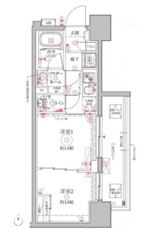 【間取り】 | クレイシアIDZ川崎