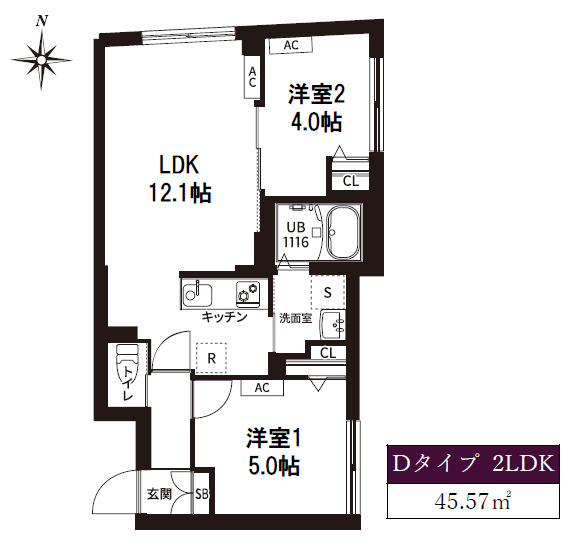 【間取り】 | レピュア旗の台レジデンス