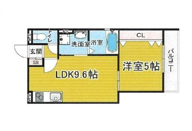 パークス長岡京の間取り