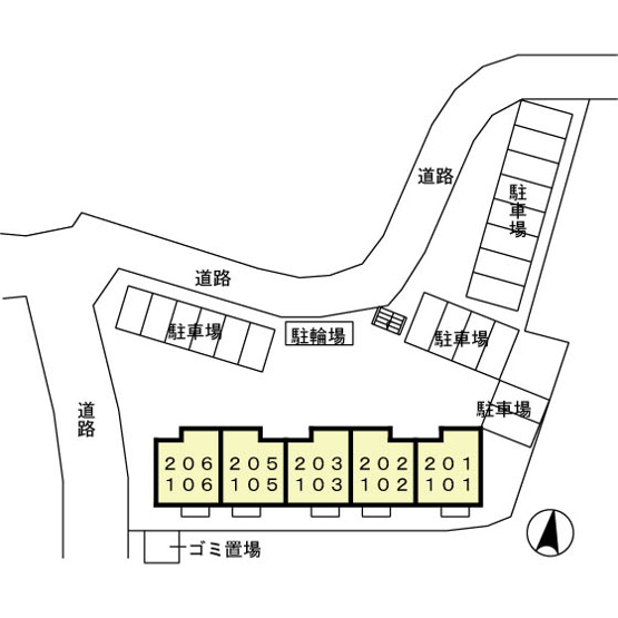 【区画図】 | エスポアール・タカムラ