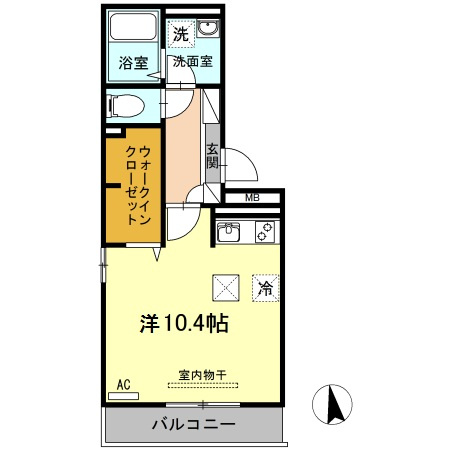 【間取り】 | ウエスト ヴィレッジⅡ A棟