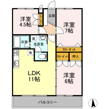 【間取り】 | ラーバンハイツ