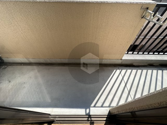 ハイマート新喜多のバルコニー