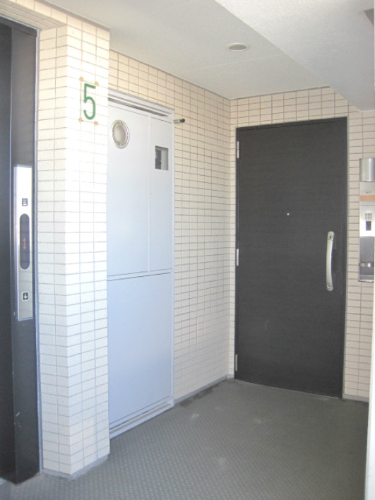 ダイアパレス駅東通りのエントランス|5階は2件のみ