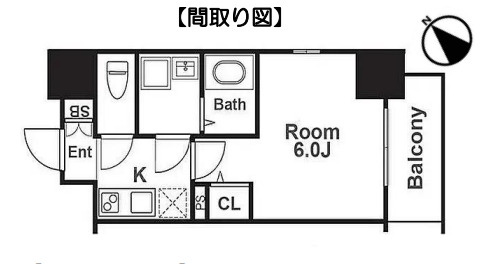 【間取り】 | エスリード福島レジデンス