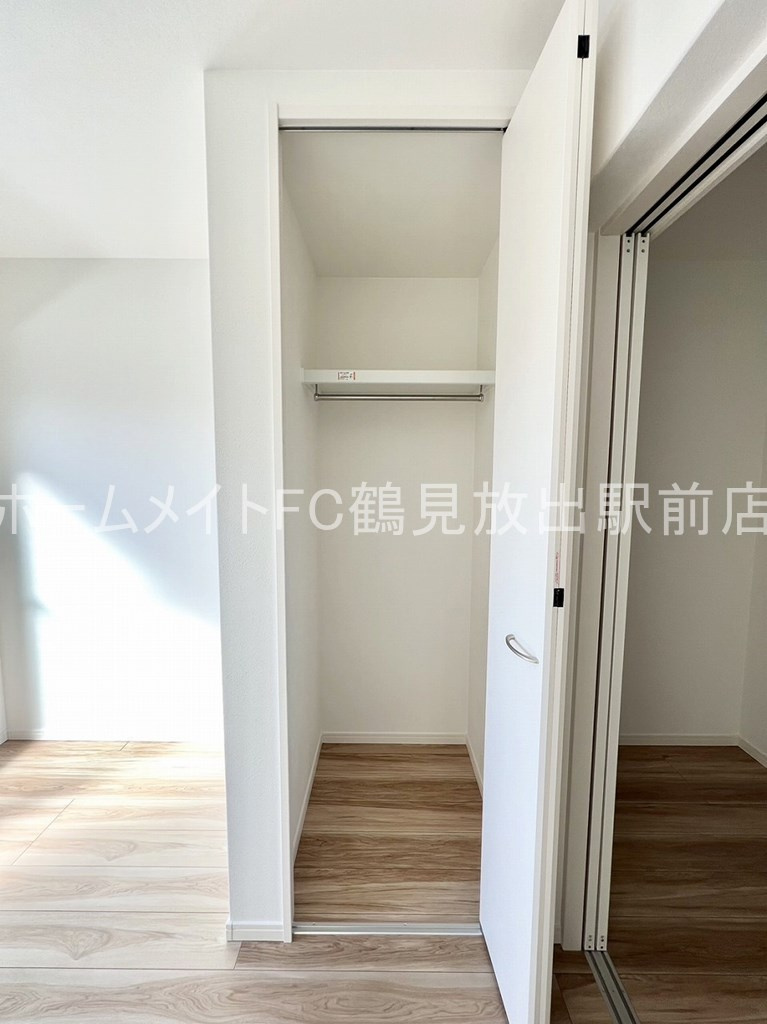 大阪市鶴見区今津南４丁目のアパートの収納