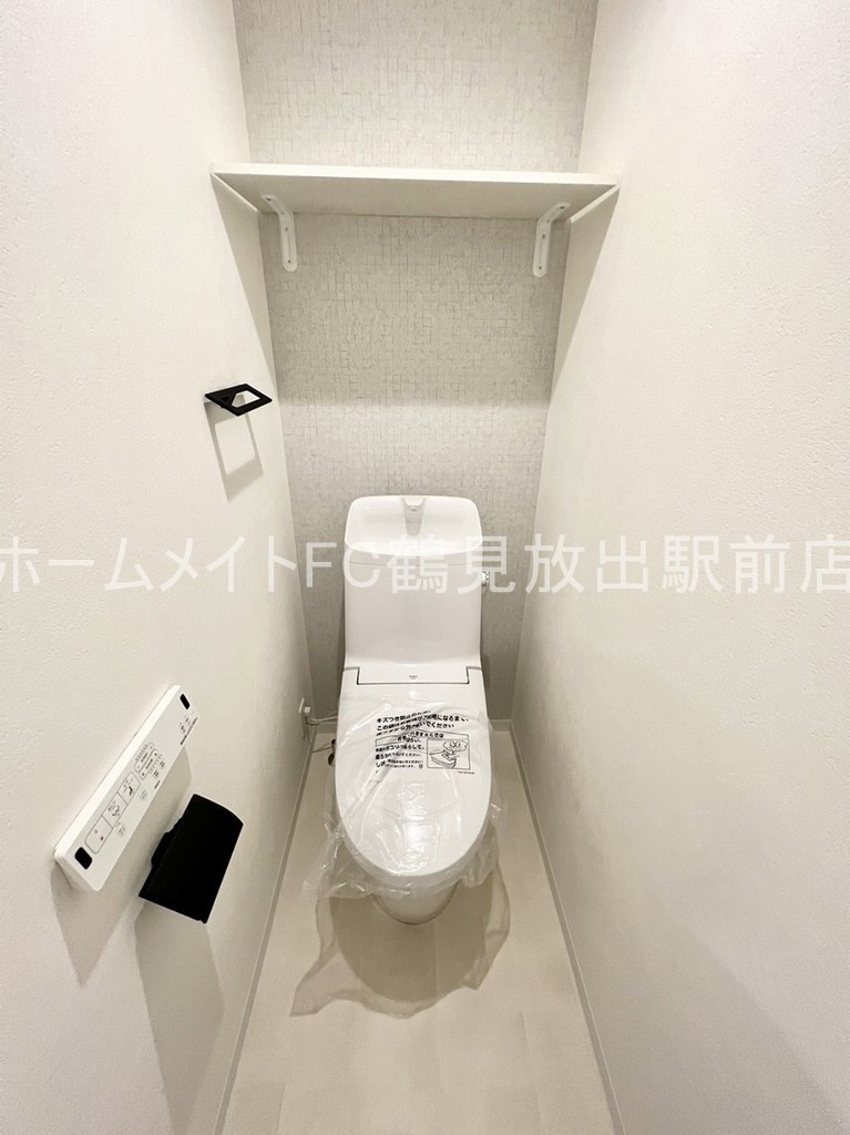 大阪市鶴見区今津南４丁目のアパートのトイレ