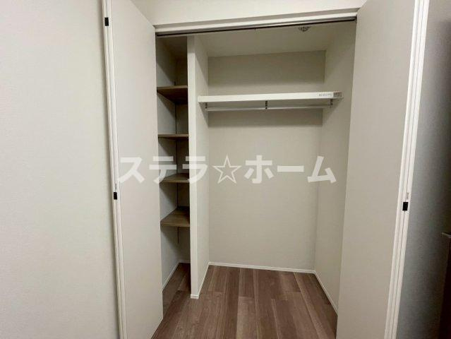 ソシエ北大阪壱期棟の収納|たっぷりとした収納スペースです