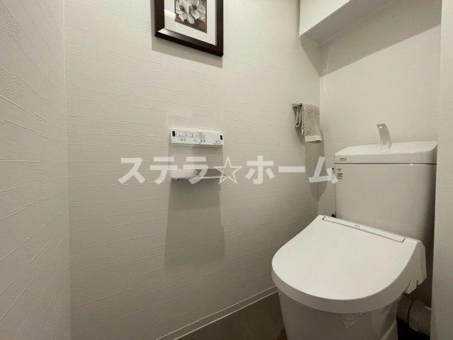 ソシエ北大阪壱期棟のトイレ|トイレです