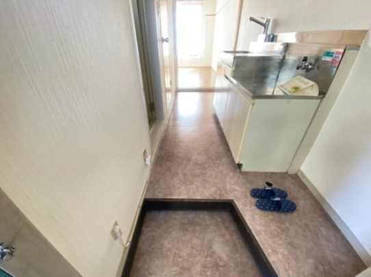 ドムスホワイトの玄関