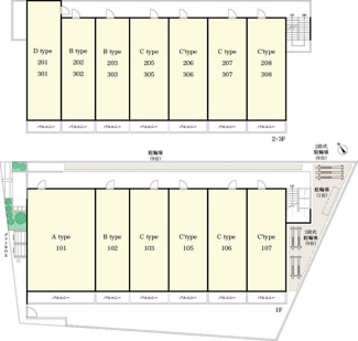 【区画図】 | リブリ・淵野辺Ⅲ