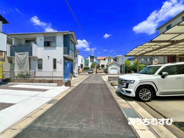 春日井市気噴町第10(全2棟) の前面道路含む現地写真