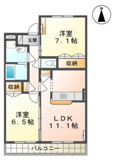 【間取り】 | コンフォール．アイ・ディ・エー（Ⅰ・Ｄ・Ａ）