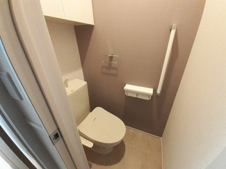 【トイレ】 | アンジェリックＩ | 落ち着いたトイレです