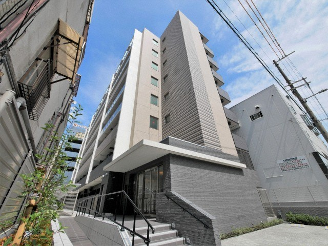 大阪市港区南市岡１丁目の賃貸マンションの外観