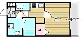 グランパシフィック清水丘の間取り