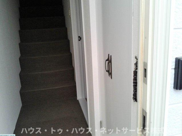 シティハイツ・山崎　A棟の玄関