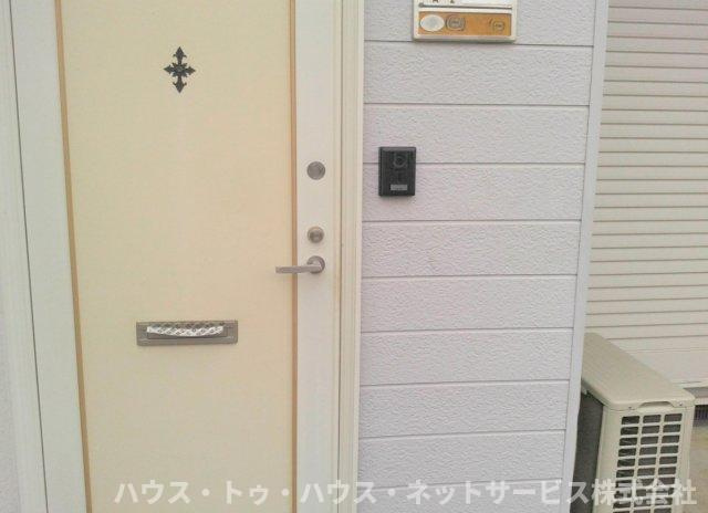 シティハイツ・山崎　A棟のエントランス