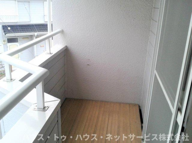 シティハイツ・山崎　A棟のバルコニー