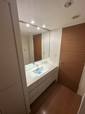 パークシティ武蔵小杉ミッドスカイタワーの洗面所