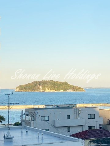 グリーンパーク横須賀中央の展望|お部屋からは東京湾を一望♪猿島も見えます