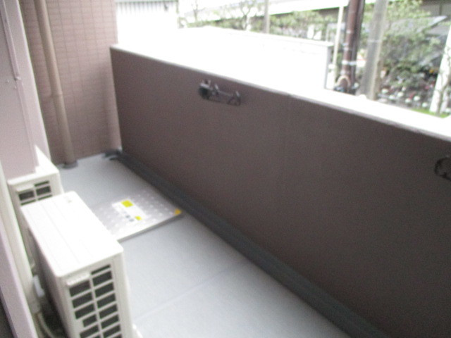セキュアⅠのバルコニー