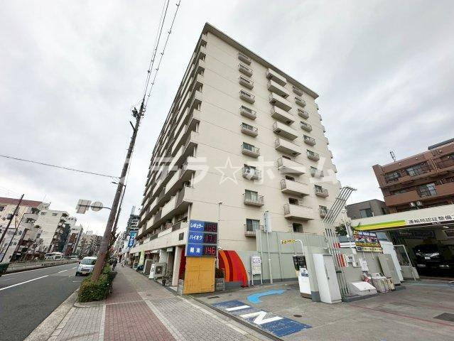 都島ロイヤルハイツの外観|落ち着いた雰囲気の外観です