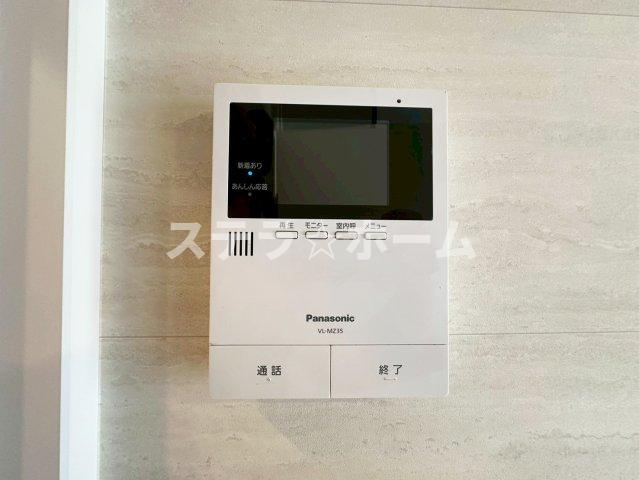 都島ロイヤルハイツの防犯設備|モニター付きインターホン