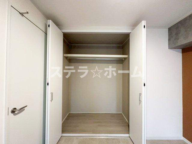 都島ロイヤルハイツの収納|専用の収納スペースです