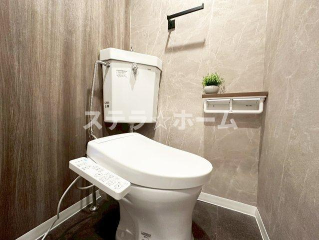 都島ロイヤルハイツのトイレ|シンプルで使いやすいトイレです