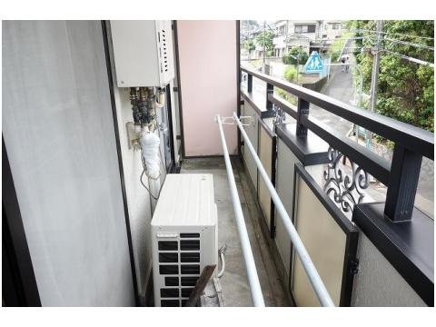 プチパレ天神のバルコニー