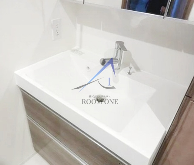 LUMEED勝どきの洗面所|洗面台です。