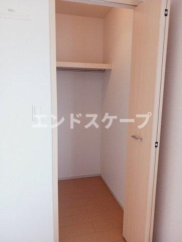 ポラリス５号館の収納|高崎、前橋のお部屋探しはエンドスケープまで！お客様の理想お聞かせ下さい♪