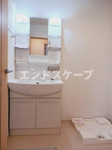 ポラリス５号館の洗面所|高崎、前橋のお部屋探しはエンドスケープまで！お客様の理想お聞かせ下さい♪
