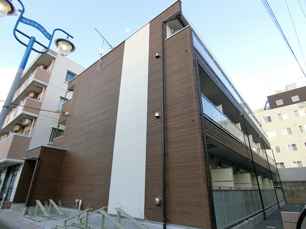 藤沢市湘南台１丁目のアパートの外観