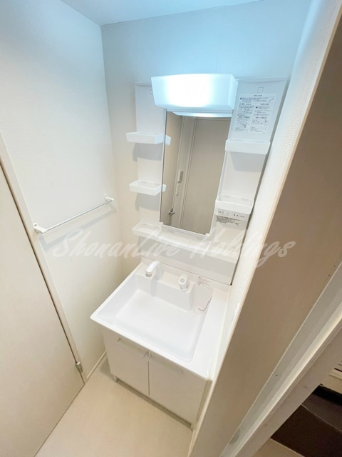 ポルテしおんの洗面所