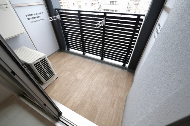 エスリード大阪ＣＥＮＴＲＡＬ　ＡＶＥＮＵＥのバルコニー