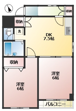 グランパ用賀　敷金0　礼金0　駅近　事務所相談可の間取り