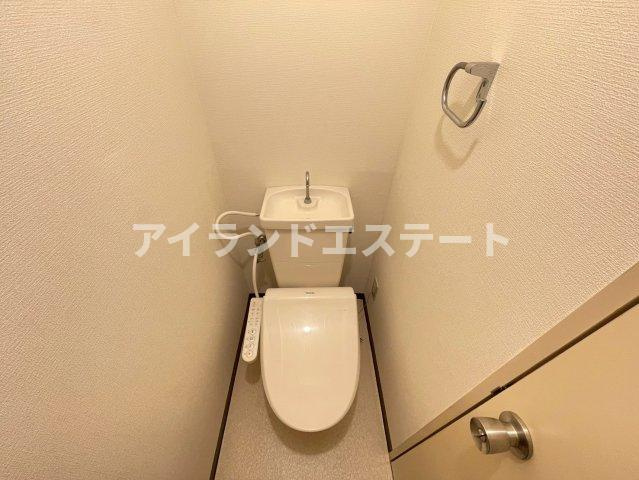 グランパ用賀　敷金0　礼金0　駅近　事務所相談可のトイレ