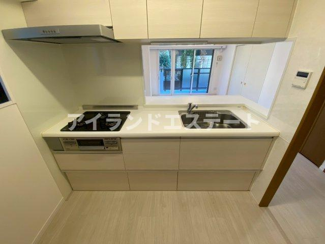 SOCIETY KAKINOKIZAKA ANNEX　敷地内駐車場有　オートロック　ファミリー向けのキッチン