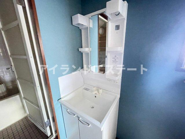 ローズマリー三軒茶屋　2人入居相談可　独立洗面台　オートロックの洗面所