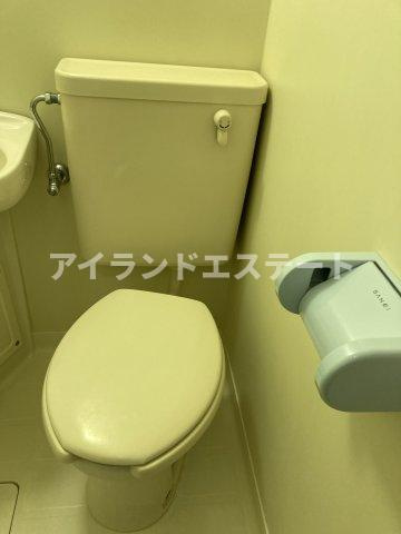 コーポ古川　駅近　陽当たり良好　角部屋のトイレ