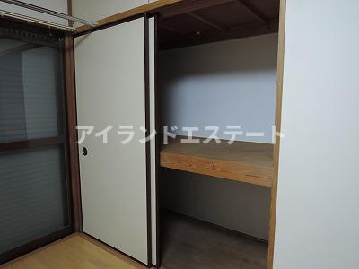 コーポ秋元　室内洗濯機置き場　女性限定　学生おすすめの収納