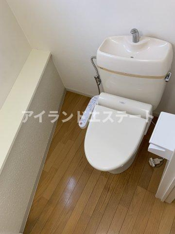 ヨネビル246　礼金0　独立洗面台新設予定　のトイレ