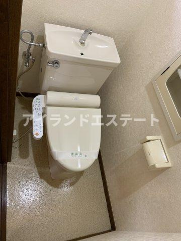 パークサイド駒沢　角部屋　陽当たり良好　のトイレ