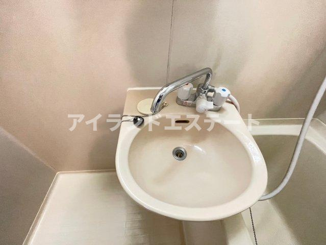 セントウレア　駅近　積水ハウス施工　角部屋の洗面所