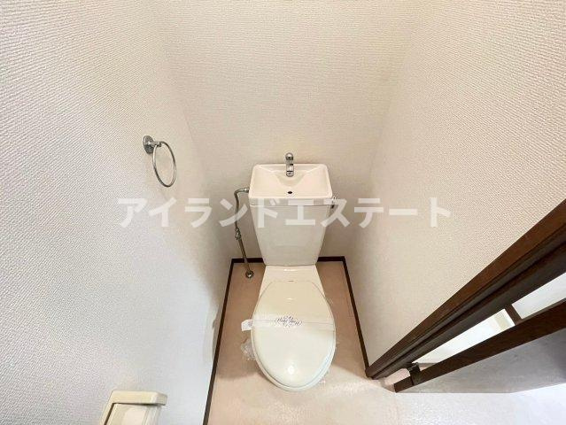 セントウレア　駅近　積水ハウス施工　角部屋のトイレ