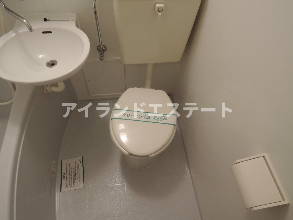 Belle House　陽当たり良好　オートロック　学生さんおすすめ　のトイレ