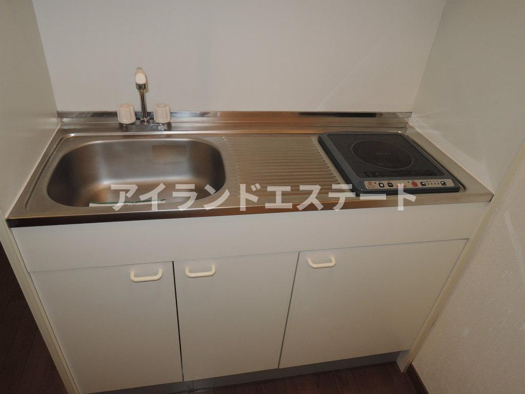 Belle House　陽当たり良好　オートロック　学生さんおすすめ　のキッチン