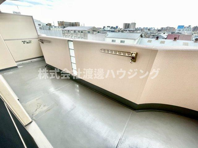プロムナード豊中のバルコニー